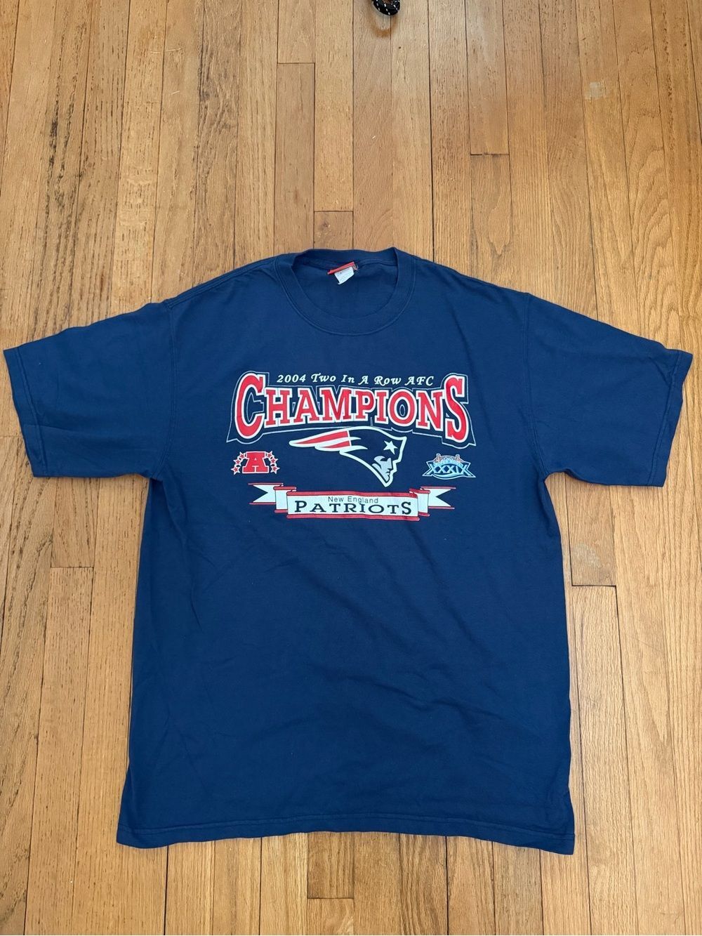Vintage New England Patriots NFL AFC Championship Shirt
